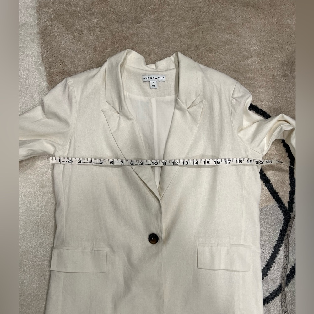 Macy’s AND NOW THIS Linen blazer - Picture 5 of 8